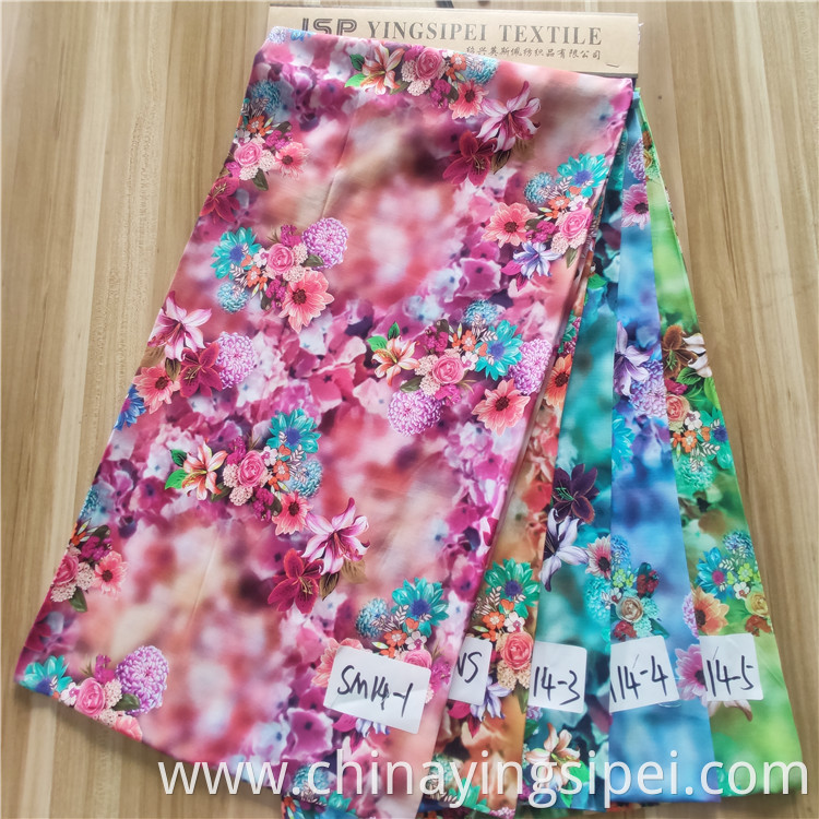 Keqiao manufacturer soft fabric 100% rayon custom rayon printing fabric digital for dress